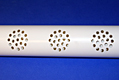 Routed Hole Pattern Along Length of Pipe